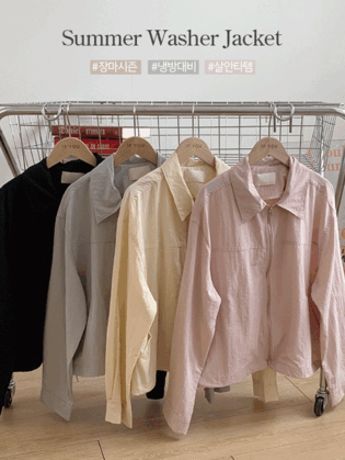 모니 썸머 레인 와샤 자켓 - 3color